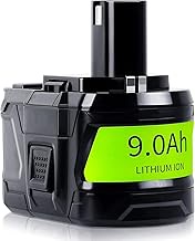72 Wh / 4.0 Ah Lithium Replacement Battery for Ryobi, 18 V Battery Compatible with Ryobi P102 P103 P