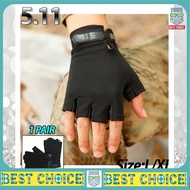 SARUNG TANGAN COMBAT GLOVE TANGAN 511 Multifunctional Half Finger Tactical Glove Combat Ride Climbin