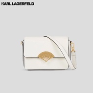 KARL LAGERFELD - K/SIGNATURE FAN MEDIUM CROSSBODY BAG 240W3194 กระเป๋าพาดลำตัว