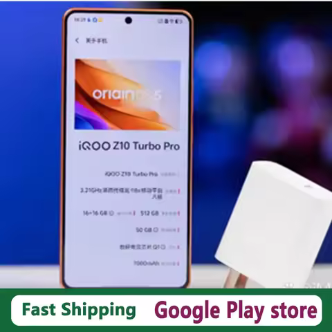 Offical New Vivo Iqoo Z10 Turbo Pro Mobile Phone 6.78" AMOLED 144HZ 50.0MP 120W Charge 7000mAh Batte