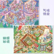 Yilan 192.0 Series Landscape Stickers Miniature Stickers Cute Scene Journal Stickers Handmade Toys S