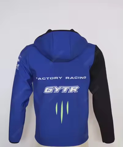 Factory Racing Team Motorcycle For YAMAHA GYTR Sweatshirt Mens Jacket Gp Zip Fleece Sport Keep Warm 