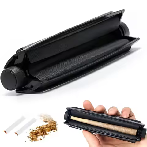 Manual Cigarette Rolling Machine Manual Cigarette Tobacco Herb Roller for 110mm/4.33inch Rolling Pap