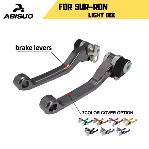 CNC Brake Levers Handle 7 Color Cover For Sur-Ron Surron Light Bee X S Segway X160 X260 Electric Dir