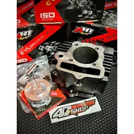 BORE UP BLOCK ASTREA GRAND WIN100 SUPRA X OLD PISTON 53MM 55MM AH1 RACING