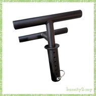[BaositybbMY] Tibialis Bar with Foam Handles Adjustable Heel Raise Machine Heavy-Duty Fitness Equipm