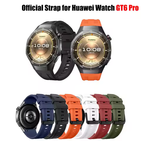 No Gaps Silicone Strap for Huawei GT6 Pro 46mm Wrist Band for Huawei GT6 Pro 46mm Men Women Repalcem