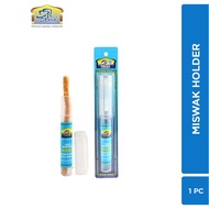 AL-KHAIR Miswak/Kayu Sugi Natural Toothbrush With Holder/Peelu Miswak In Holder