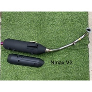 JVT PIPE V3 Silent Killer Power Pipe for Mio i 125/Nmax V1/Nmax V2/Click125/Click150