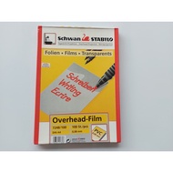 (1bx) STABILO 7248/100 A4 OHP FILM (PVC)  x1bx