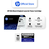 HP 05A Black Original LaserJet Toner Cartridge | Laser | 2300 pages | HP LaserJet P2035 and P2055 Pr