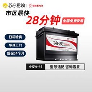 駱駝蓄電池汽車電瓶6-QW-45 12v60ah適用于雅閣CRV鋒范杰德 1655