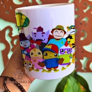 Mug Didi & friends cartoon jojo Didi nana gift for kids