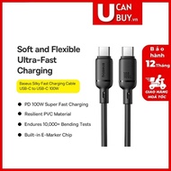Type C 100W Fast Charging Cable, Baseus Silky Series Fast Charging Cable Type C to Type C 100W for 1