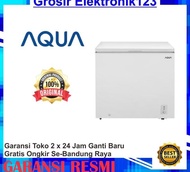 Aqua Chest Freezer Aqf-150Gc Freezer Box 150 Liter Aqf 150 Gc New