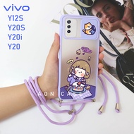 Case VIVO Y12S Y20 Y20S Y20i -Softcase Slide Camera Protector { Tali Sling } - Case Hp Camera Geser VIVO Y12S Y20 Y20S Y20i - KG01 - Casing Hp Camera Lensa Protector VIVO Y12S Y20 Y20S Y20i