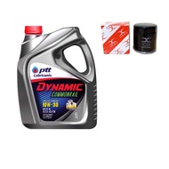 ปตท น้ำมันเครื่อง ไดนามิค คอมมอลเรล 10W-30 แถมฟรี กรองน้ำมันเครื่อง วีโก้ รีโว่ รีโว้ ฟอร์จูนเนอร์