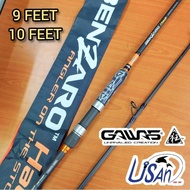 GAWAS 9-10 Feet BENZARDHAWK HAWK #FUJI RING SPINNING ROD SURF ROD JORAN PANCING PANTAI FISHING ROD