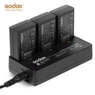 Godox Original VC26T Multi-Battery USB Charger for V1 V860III V850III AD100Pro Flash Speedlite VB26 
