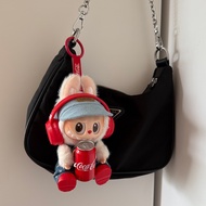 labubu Coke Baby Clothes Vinyl Doll Clothes Blue Skirt 17cm Surprise Special Shake Clothes