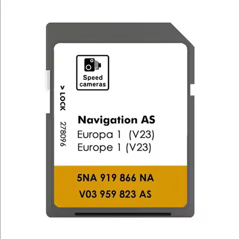 NEW for VW Discover Media Navigation AS V23 Version Update UK Europe Maps 2026 Sat Nav EU SD Card 5N
