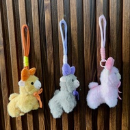 Keychain alpaca phone lanyard