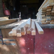 Dutch teak wood list H 1.5cm x W 1.5cm x P 110