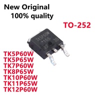 5PCS TK5P60W TK5P65W TK7P60W TK8P65W TK10P60W TK11P65W TK12P60W TO-252 Field Effect Transistor whole