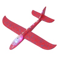 【Youer】 48ซม.กับโคมไฟ DIY มือโยนบินเครื่องร่อนเครื่องบินโฟม aeroplane Model