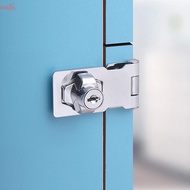 NEDFS Drawer Lock Combination Cupboard Anti-theft Twist Knob Locking Hasp Double Cabinet Lock