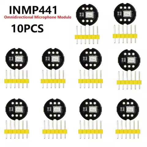 1-10PCS INMP441 Omnidirectional Microphone Module I2S Interface Low Power MEMS High Precision Digita