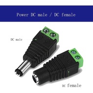 ELECAPITAL DC 12V Male Female CCTV LED Strip Jack Connector 5 Pairs - EC5