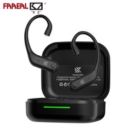 FAAEAL KZ AN01 HD Wireless Bluetooth5.4 Earhook Active Noise Reduction LDAC Audio Decoding Earphone 