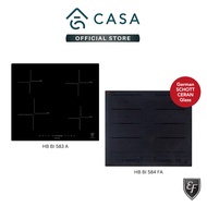 EF 60cm 4 Zones Induction Hob | HB BI 583 A | HB BI 584 FA