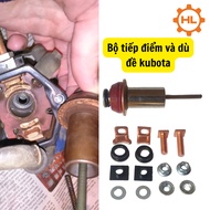 Kubota Starter Contact and Umbrella Set - Accurate, Durable Spare Parts - Common kubota plow, kubota