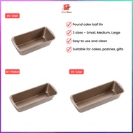 Pound Cake Loaf Tin | For Cakes Bread | Small Medium and Large Sizes Mould Pan Kek Loyang Roti