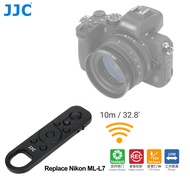 JJC ML-L7การควบคุมระยะไกลไร้สายผ่านบลูทูธ Commander สำหรับ Nikon Z5 Z6 II Z7IIZZ30 Zfc Z50 COOLPIX P950 A1000 B600กล้อง P1000มีชัตเตอร์ทันทีวิดีโอควบคุม T/W ฟังก์ชันขยาย