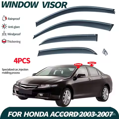 Suitable for 2003-2007 Honda Accord window rain eyebrow rain shield ACCORD door rain shield modified