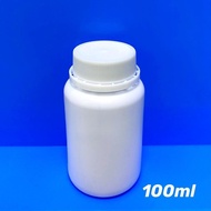 (Wholesale) White Bottle with Security Cap 100ML, Essential Oil Aromatherapy/Storage/Medicine/Shampo