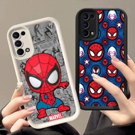 Case for OPPO Reno 5 F19s 4 6 A72 A52 A95 A92 F19 Find X3 Lite 5G Q-27 Spiderman
