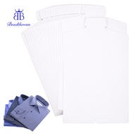 20sheets Kraft Paper Shirt Package Backboards Shirt Shaper Insert Card White 358x204x0.5mm