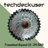 Sprocket Drat Freewheel Sepeda 8 Speed 13 34T Megarange OXO