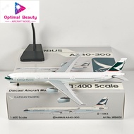 Aviation 1: 400 Cathay Pacific Airlines A340-300 B-HMX B-HXG Alloy Aircraft Model