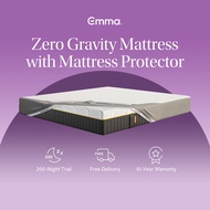 Emma Zero Gravity Mattress with Mattress Protector | AirGrid Memory Foam Pocket Spring | Emma Sleep