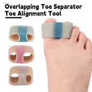 Be Natural Realignment Toe Separator Overlapping Toe Separator 2pcs Toe Separator Bunion Corrector for Women Men Foot Alignment Spacer Straightener for Hammertoe Valgus Toe