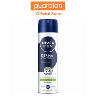 Nivea Men Deodorant Derma Control Sensitive Spray 150Ml