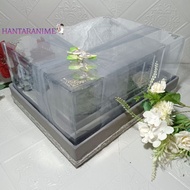 BOX KOTAK SESERAHAN PERNIKAHAN /BOX MIKA HANTARAN PERNIKAHAN SET 1 PARSEL LAMARAN KEKINIAN MODEL TER