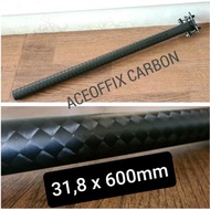 31.8mm Folding Bike Carbon Seatpost Aceofik pikes 3 Sixty