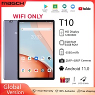 4/64GB 🔥แท็บเล็ต MAGCH รุ่นอัพเกรด T10 ของแท้ tablet Android 11 10.1 นิ้ว IPS แท็บเล็ต 6580mAh แบตเ