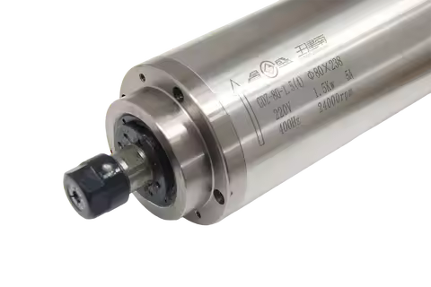 1.5kw Water Cooled - Router Spindle 220V Three-Phase ER11 Collection 400Hz 24000rpm (-80-1.5)